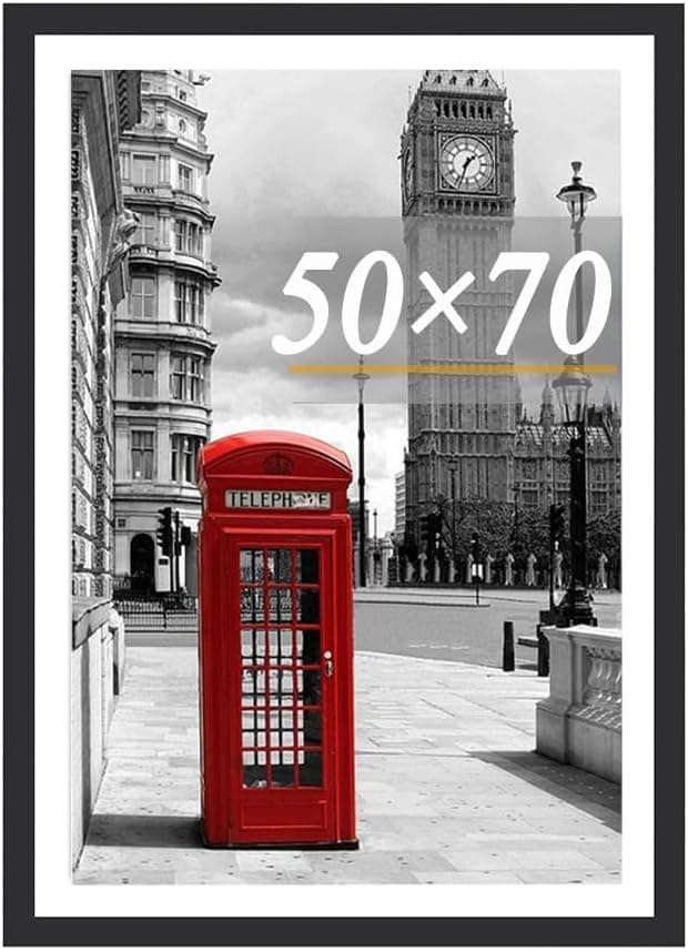 برواز صور للتعليق على الحائط مقاس 50 × 70 سم من سكولار