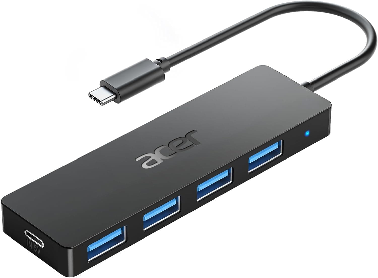 ايسر موزع USB C بـ4 منافذ، 4 منافذ من النوع C الى USB