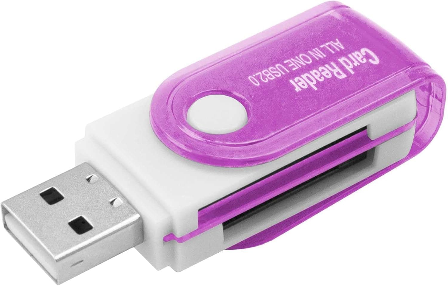 قارئ بطاقات ذاكرة USB متعدد 4 في 1 ام ام سي مايكرو اس