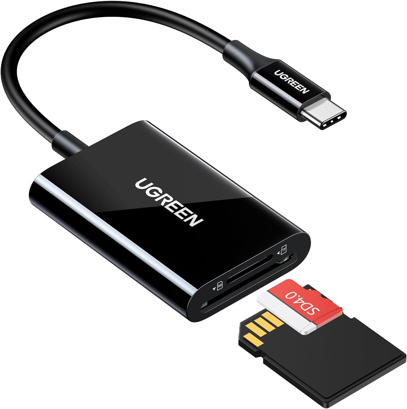 يوجرين قارئ بطاقات USB C 170MB/S قارئ بطاقة SD مايكرو